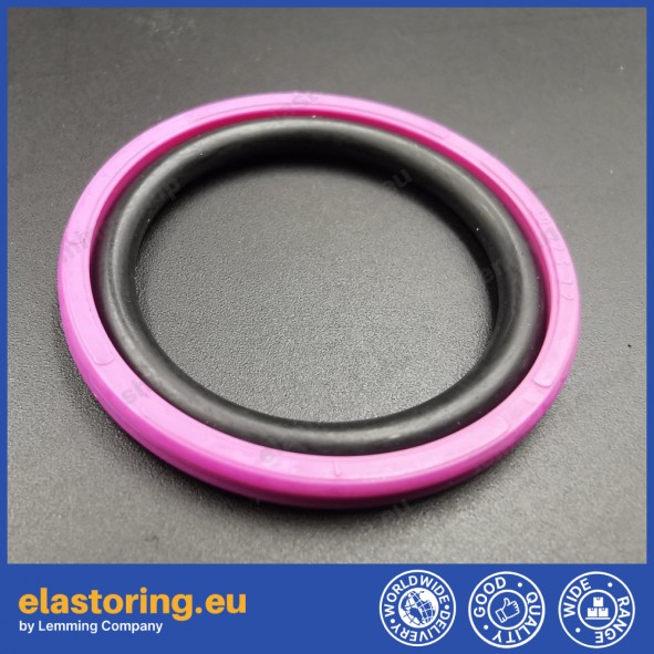 Piston seal PSO 22x14,5x3,2 PU+NBR [2EPSO007]